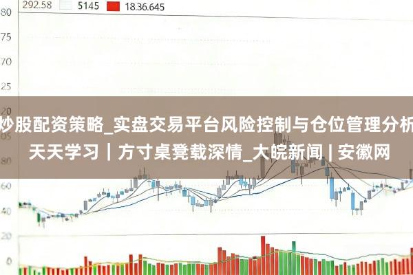 炒股配资策略_实盘交易平台风险控制与仓位管理分析 天天学习｜方寸桌凳载深情_大皖新闻 | 安徽网
